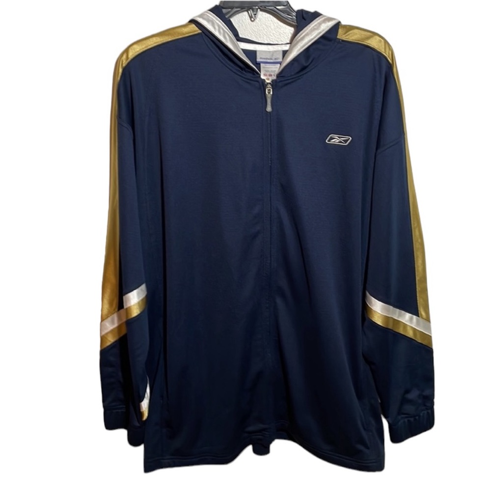 Reebok Hooded Full Zip Track Jacket